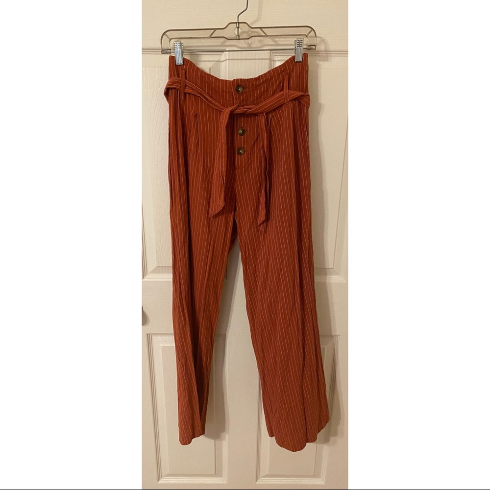 Wide Leg Linen Pant